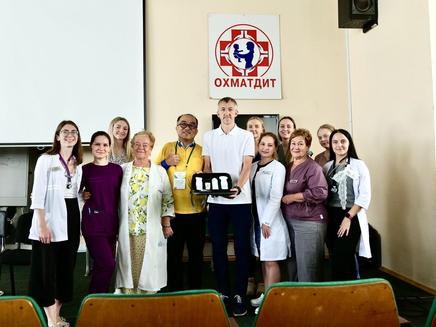 送愛到烏克蘭，感謝有您